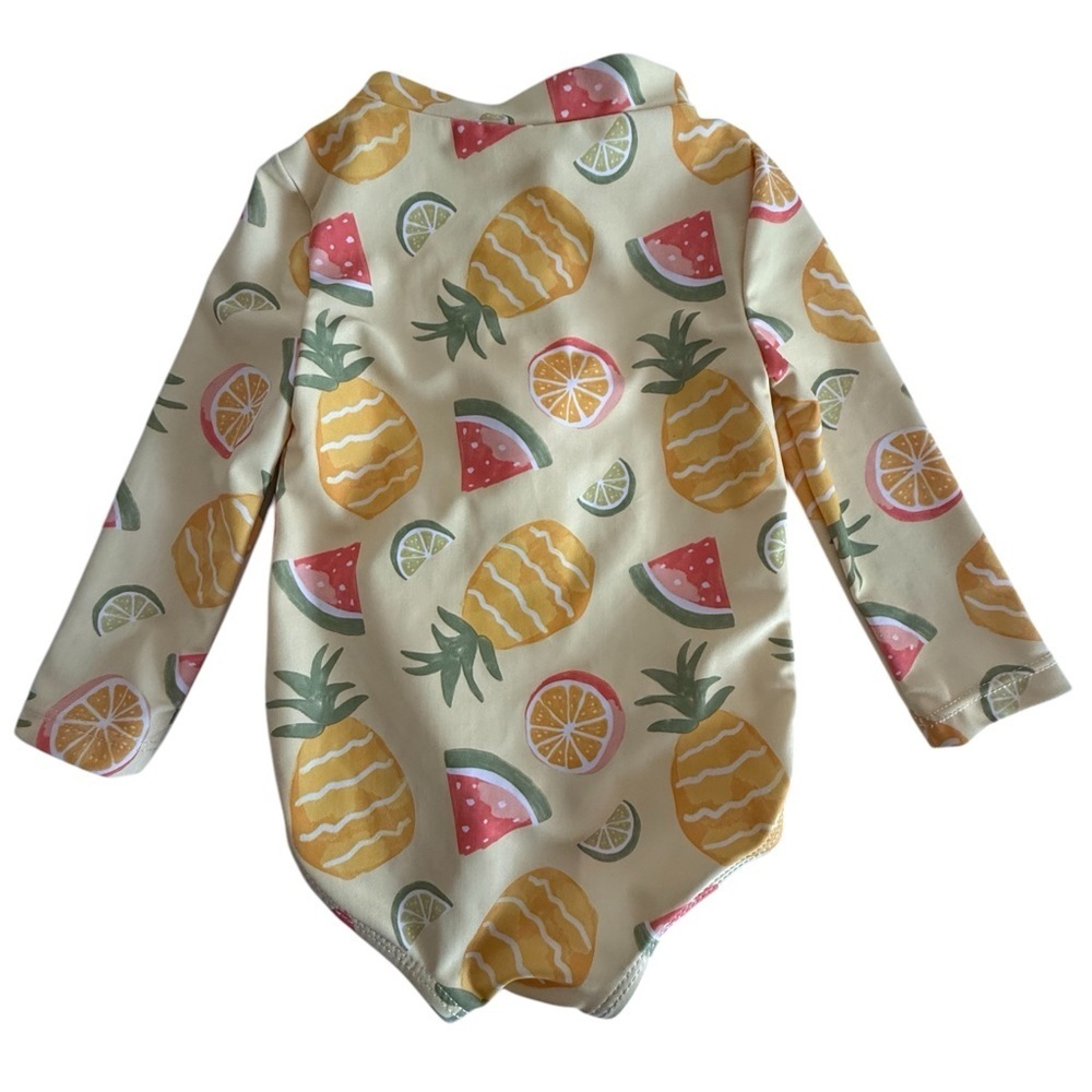 Carter's Yellow Rashguard Swimwear - Picture 2 of 8